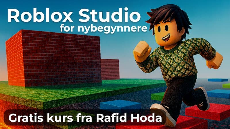 Kursbilde for Gratiskurs i Roblox Studio for nybegynnere