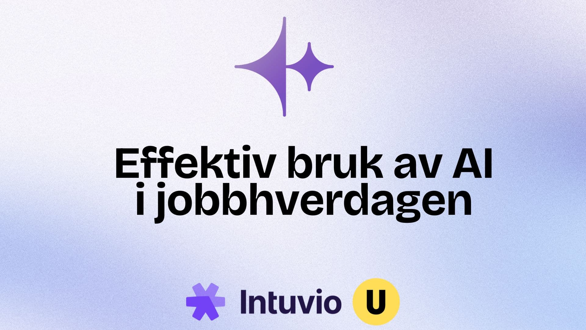 Kursbilde for AI i jobbhverdagen