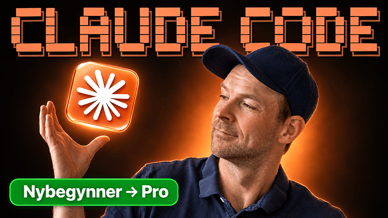 Kursbilde for Claude Code – komplett guide