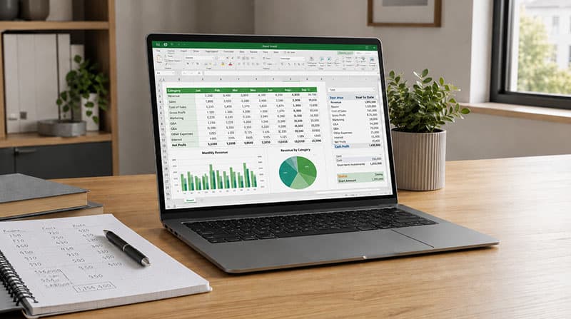 Kursbilde for nettstudiet Excel-ekspert
