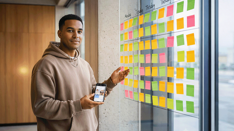 Kursbilde for nettstudiet sosiale medier