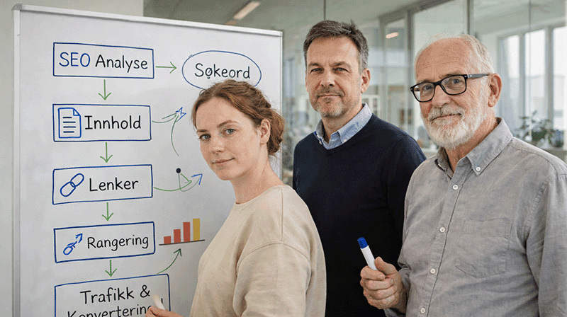 Nettstudium i søkemotoroptimalisering (SEO)